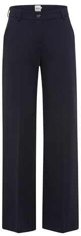 BRAX Feel Good Style Maine dam palazzobyxor breda ben, 22 marinblå, 29W / 30L