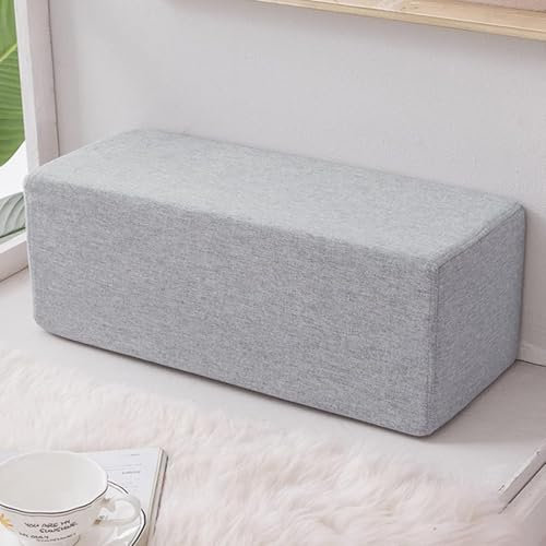 Bettlückenfüller – Kopfteil und Sofa, Risskissen, abnehmbarer, waschbarer Bezug, Matratzenverlängerung, Kissen für Armlehne und Bett, Größe 140 x 25 x 20 cm