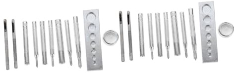 Housoutil 1 Juego Kit De Herramientas Para Botones Presión Juego De Herramientas Para Remaches De Base De Botones Y Puncher Rápido Para Ropa Y Accesorios 11 Piezas