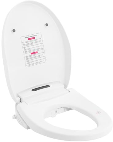 Verlängerter Bidet Toilettensitz,Elektrisch beheizter Smart-Toilettensitz,Ferngesteuerter Toilettendeckel,Beheizter Toilettensitz,Intelligenter Toilettendeckel-Sitz,FüR Haushalten,Hotels
