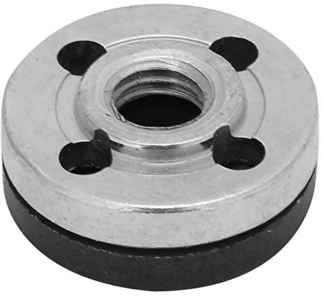 Respicefinem 1 paio di raccordi di ricambio per smerigliatrice angolare elettrica, set di flange interne ed esterne, in acciaio di alta qualità con superficie placcata, tre (Vedi sandwich