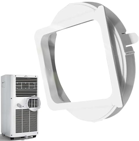 Adaptador portátil de manguera de escape de CA, accesorios de aire acondicionado, adaptador de manguera de conducto de CA portátil, para el hogar, apartamento, oficina, granja, dormitorio, sala de