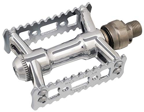MKS Sylvan Stream Next EzySuperior Bicycle Pedal, Silver