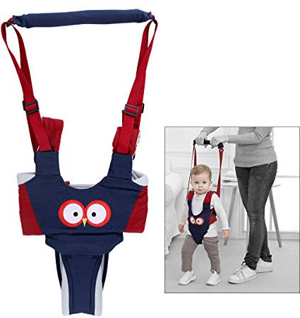 ZITFRI Lauflernhilfe Gehhilfe für Baby Stehen Gehen Lernen Helfer Walker Sicherheitsleine für Kinder Baby Kleinkind (Baumwolle)