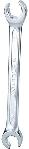 BRILLIANT TOOLS BT706017 Chiave per tubazioni 10 x 11 mm [Powered by KS TOOLS]