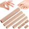Manchons D’orteil Protecteurs,4 Pièces Protection Orteils,Pansement Cors Au Pied,15CM Tube de Coussin D'orteil,Pour Soins Pour Les Doigts De Pieds,pour Ampoules, Callosités, Orteils et Doigts