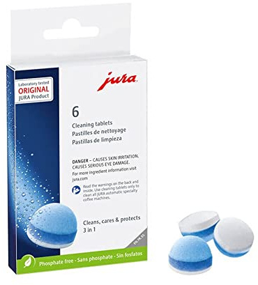 Jura 3-Phase Espresso Cleaning Tablets (6 Count)