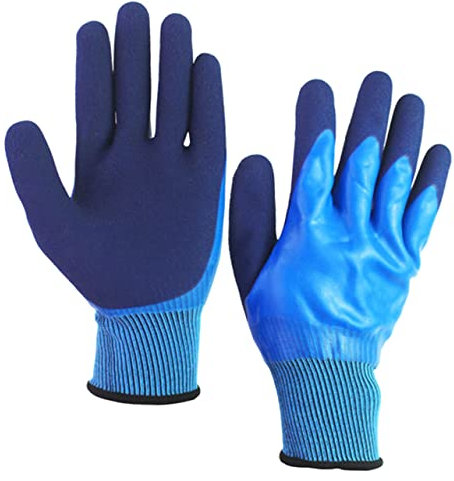 Garneck 1 Paar Angelhandschuhe Handschuh Zum Anlanden Von Fischen Futter-angelhandschuh Küchenreinigungshandschuhe Handschuhe Zum Umgang Mit Fischen Tier Kind Garn Angeln Hohe Elastizität