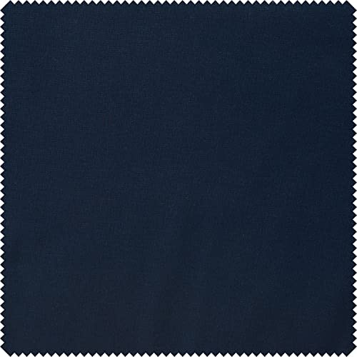 VBS Marktplatz Baumwoll-Stoff Uni Polyester beschichtet Unistoff 145 cm breit Ökotex 100 waschbar 40°C 100% Baumwolle 100% Polyester Dunkelblau