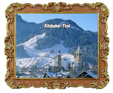 Kitzbuhel Tirol Österreich Kühlschrankmagnet 3D Reise Souvenir Kühlschrank Dekoration Magnetaufkleber Basteln Kollektion
