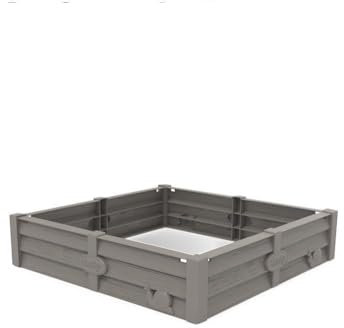 Smoby Arenero con 2 usos, USA la Arena para Jugar o para Cultivar. Capacidad 60-70 litros. 77x76x17 cm