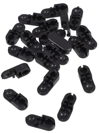 PRETYZOOM 10pcs Plastic Roller Blind Bead Buckle Accessories for Vertical Blinds Window Pull Cords Replacement Parts