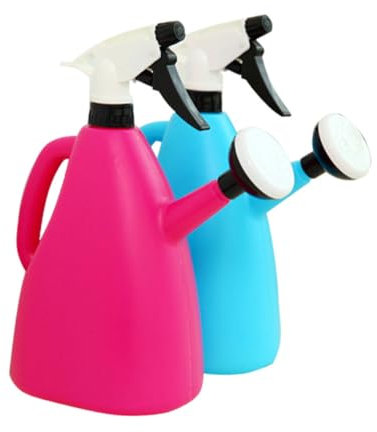 UPKOCH Regadera Pulverizadora Atomizador De Presión Manual para Jardín y Plantas De Interior Botella De Recargable Color