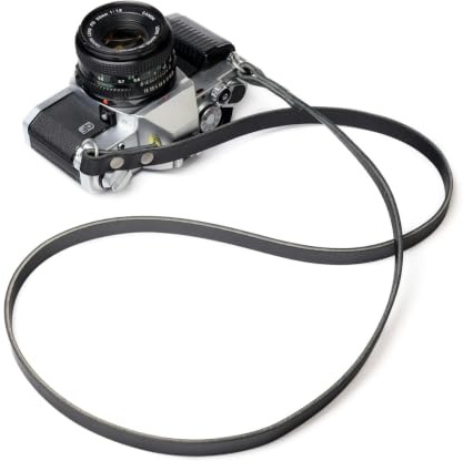 BOWMAN Leather Camera Strap Fixed Length Minimal Handmade Shoulder Strap Camera Neck Strap for Fujifilm Sony Nikon Canon Leica
