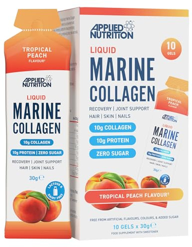 Applied Nutrition Liquid Marine Collagen (10x30g) Peach - Proteiner - Kollagen