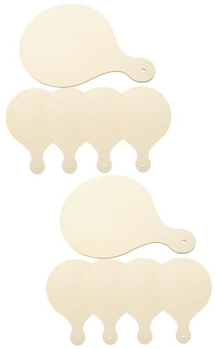 Alipis 2 Series Tablas De Cortar De Madera Sin Acabado Tablas De Queso Y Decoración Para Cocina Para Diy Y Personalización 5 Piezas*2