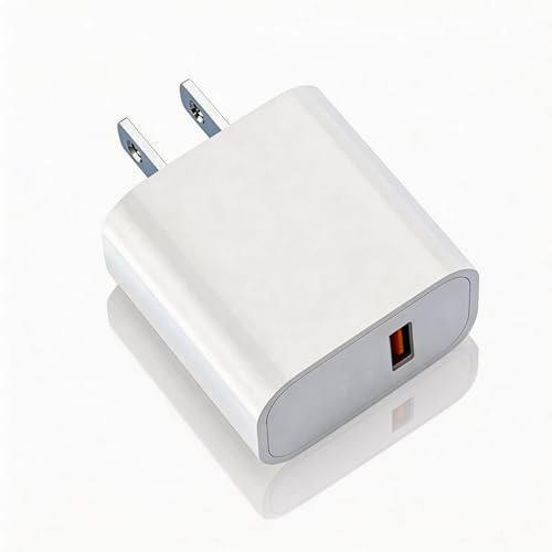 US Plug Adaptor Charger- UK to USA Travel Plug Adaptor 2 Pin 20W USB C&A Ports, Type C +USB Dual-Port Design for Shaver Toothbrush, for iPad iPhone Samsung (Do not use in the UK)