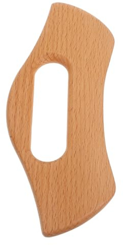TOPPERFUN Gua Sha Schaber aus Buchenholz für Muskelentspannung und Muskelreduktion Natürlicher Massagehelfer für Ganzkörperanwendung und Heimgebrauch