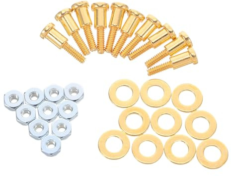 Veemoon 10 set Viti di Regolazione per Tagliacapelli Parti di Ricambio per Clip Dadi e Guarnizioni Resistenti per Uso Professionale e Domestico Installazione Rapida e Precisione di Taglio