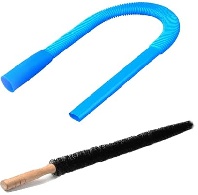 Manguera de Extensión Universal 90 cm | Accesorio de Aspiradora para Limpieza Profunda de Conductos y Ventilación de Secadora, Herramienta de Mantenimiento Doméstico