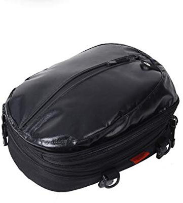 KUANDAR Bag Fahrradtaschen Gepäckträger Wasserdicht Sitz Multifunktionale Tasche MTB Rennrad Rack Carrier Fahrrad Satteltasche Gepäcktasche Gepäckträger Tasche Kann Rucksack tun, Black