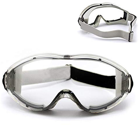 Obra Proteccion Gafas,Lentes De Seguridad Antivaho,con Protección contra Salpicaduras Y Protección Ultravioleta Cómodo