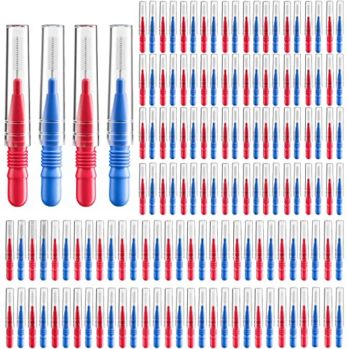 RAZOKO Interdental Brush, Flossing Head,Easy Use Tooth Cleaning Tool 176 Count (2.5mm/3mm)