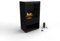 Senso Stove - automatic bioethanol fireplace with BEV technology in a black housing