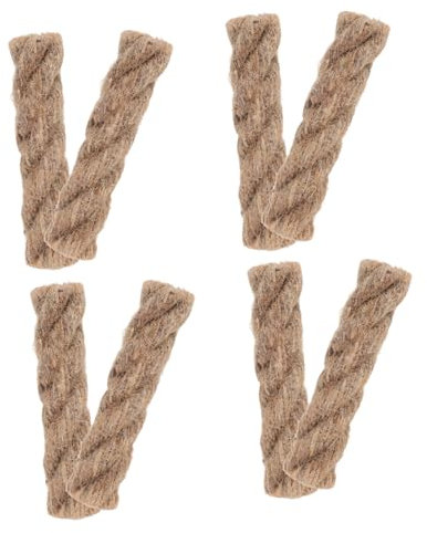 BCOATH 8pcs Camping Fire Starters Survival Fire Lighter Flammable Ropes for Outdoor Accessory