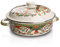 Rongxze Olla de esmalte, Cazuela con tapa, Horno holandés, Cazuela para hornear, Asado para guisar, para tipos de estufa e inducción, Redonda, Antiadherente (25cm)