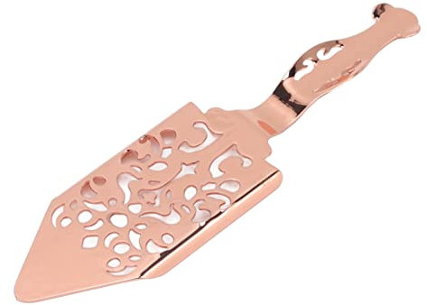 Cucchiaio per Assenzio, Cucchiaio Vintage in Assenzio con Design Cavo Cucchiaio per Assenzio in Acciaio Inossidabile Cucchiaio con Filtro per Assenzio Tazza di Vetro Cucchiaio