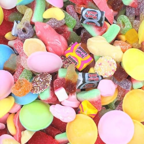 Pick N Mix Retro Sweets With Gift Box – Classic Candy Mix for Kids Parties, Bulk Treats & Sharing – Assorted Sweets Selection (250g)