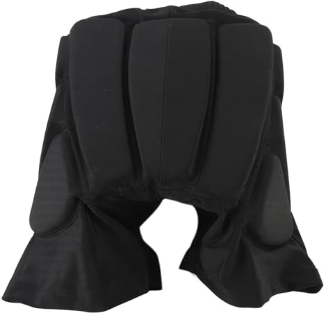 Dilwe Hüftschutz -Shorts, 3D -Stoßdämpfer Eva Foam Butt Pad Shorts Flat Naht Hip Protective Gepolstertes Zahnrad für Skatenski
