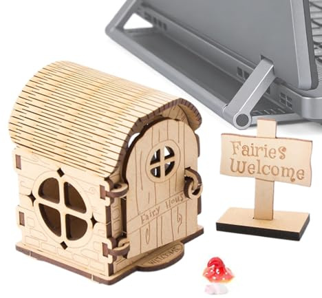 Case In Legno Per Artigianato - Kit Di Casetta Per Uccelli Da 180 G Per Adulti Da Costruire | Set Di Artigianato Per Costruzione In Legno | Kit Artigianato Per Casa Fata | Per Casa Di Vacan