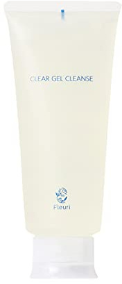Fleuri - Clear Gel Cleanse - Exfoliating Gel Cleanser, Pore Clarifying Gel Cleanser, Face Cleanser, Japanese Skin Care For Smooth Poreless Skin, Made in Japan, 5.1 fl oz, 150ml