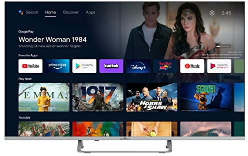 Smart Tech TV QLED 4K UHD 43' (109 cm) 43QA20V3 Smart TV Android 11.0-4xHDMI - 2xUSB - Dolby Vision - Dolby Atmos