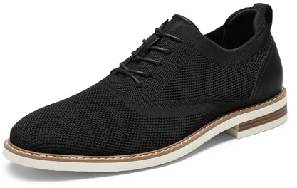 Bruno Marc Homme Ville Chaussure Respirant Habillées | Formelles Affaires à Lacets Oxford pour Hommes Costume Mariage