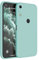 Topme Funda para Huawei Y6 2019 / Y6 Pro 2019 / Honor 8A / Y6S 2019 (6.09 Inches) Carcasa Caja Case Estuche, Funda Protectora de Piel de Silicona TPU - Cian Claro