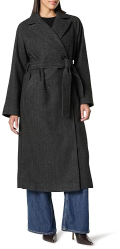 The Drop Jessy Elongated Overcoat Manteaux, Chevrons Gris, L