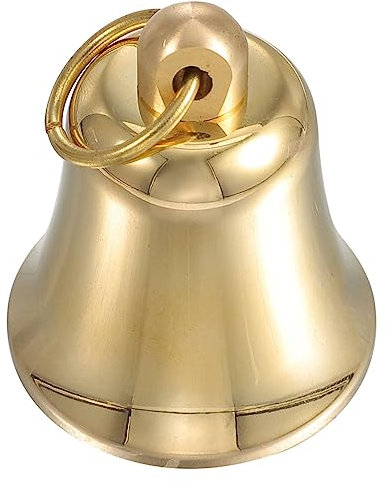 CORHAD Messing Glocken Anhänger DIY Handwerk Hängeglocke Für Windspiele Türdeko Schlüsselanhänger Ornament Bastelprojekte