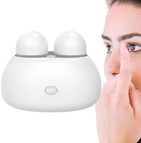 Contact Lens Case Cleaner - 2 Min 56000HZ High-Frequency Contact Cleaning Case | Lens Care Tool Automatic Vibration, Battery Operated, for Soft Lens, Colored Contact Lens