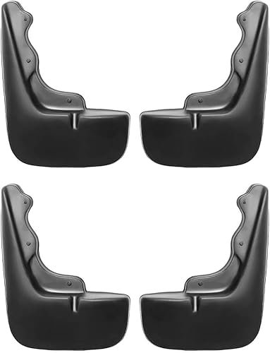 GuGuoZZ 4Pcs Parafanghi dell'auto per Fiat Ducato III, paraspruzzi Anteriori e Posteriori dell'auto, Protezione Esterna automobilistica