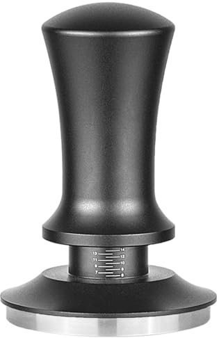 Espressos Tamper 51mm 58mm Coffee Calibrated Spring Loaded Tamper with Stainless Steel Base Alloy Handle Baristas Tools