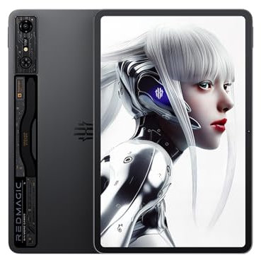 REDMAGIC Nova Gaming Tablet, 10.9” Gaming Pad, Snapdragon 8 Gen 3, 16GB RAM + 512GB ROM, 144Hz 2.8K Display, 50MP+20MP Kamera, Android T, 80W Schnellladegerät, Kühlsystem, NFC
