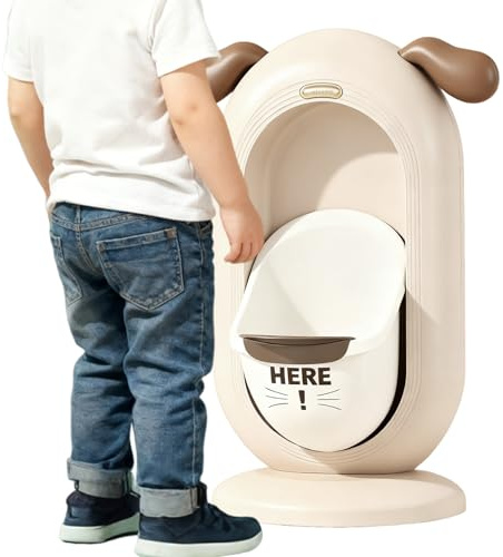 Orinal infantil para niños: inodoro para niños pequeños montado en la | pared, accesorio de baño de entrenamiento para ir al baño, diseño desmontable ajustable | Urinario de pie para guardería de