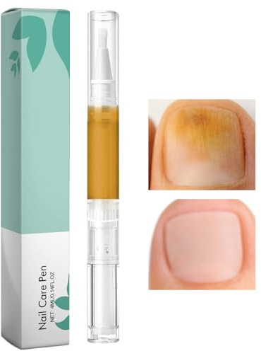 Nail Care Pen, Bolígrafo Cuidado Uñas, Bálsamo de cuidado de uñas, Endurecedor Uñass, Eparación de Las Uñas Dañadas y Las Uñas Envejecidas, Hidrata y fortalece las, Para Hombres y Mujeres 4ML