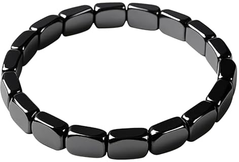 Hematitarmband, magnetiskt armband för män, magnetiskt stenarmband, naturliga armband för män, inspirerat av romerska generaler och vikingakrigare