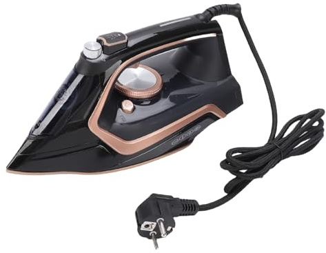 TOPINCN Plancha de para Ropa, Potente Plancha de Vertical de 2200 W con Tanque de Agua de 250 Ml para Uso Seco y Húmedo, Vaporizador de Ropa de Mano para el Hogar y Viajes (Enchufe de la UE)
