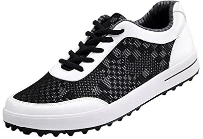 PGM Chaussures de Golf Hommes Extérieur Imperméable Respirant Anti-dérapant Golf Chaussures de Course Chaussures Sneakers pour Hommes