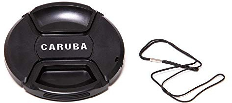 Caruba Clip Cap Lensdop 58 mm Objektivdeckel schwarz Digitalkamera 5,8 cm – Objektivkappen (schwarz, Digitalkamera, Universal, 5,8 cm)